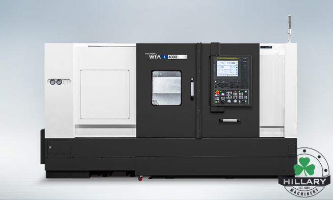 HYUNDAI WIA L4000C 2-Axis CNC Lathes | Hillary Machinery LLC