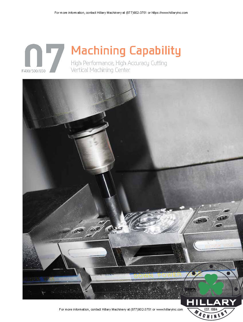 HYUNDAI WIA F650/50 Vertical Machining Centers | Hillary Machinery LLC