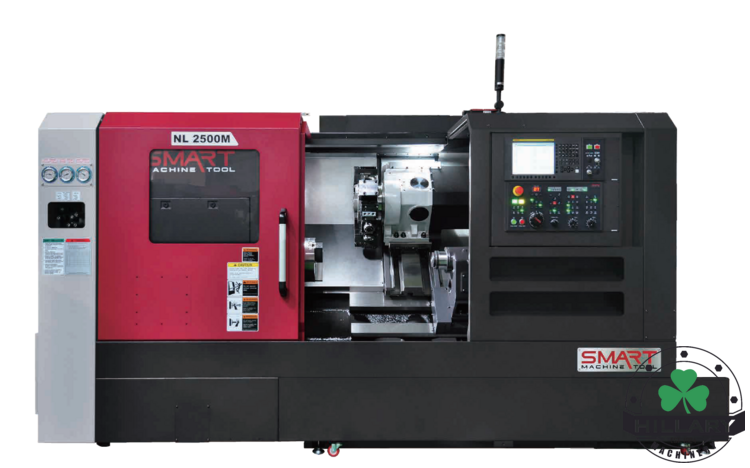 SMART MACHINE TOOL NL 2500M 3-Axis CNC Lathes (Live Tools) | Hillary Machinery LLC