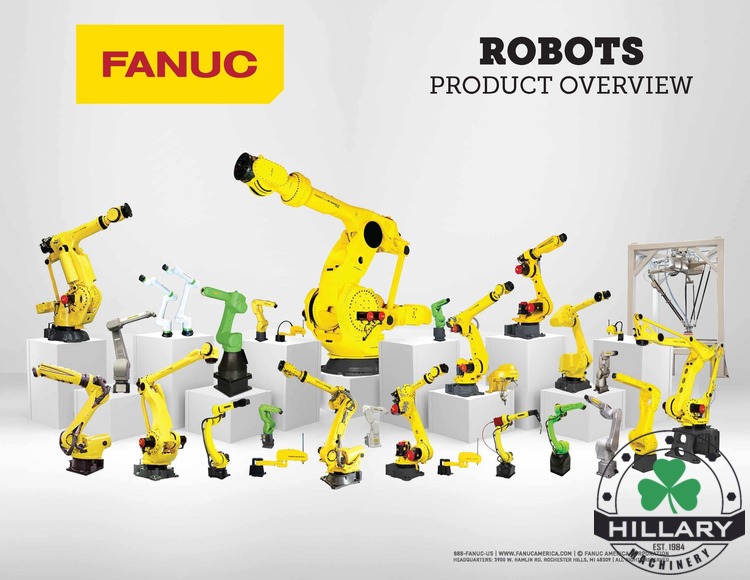 FANUC Robot Robots | Hillary Machinery LLC